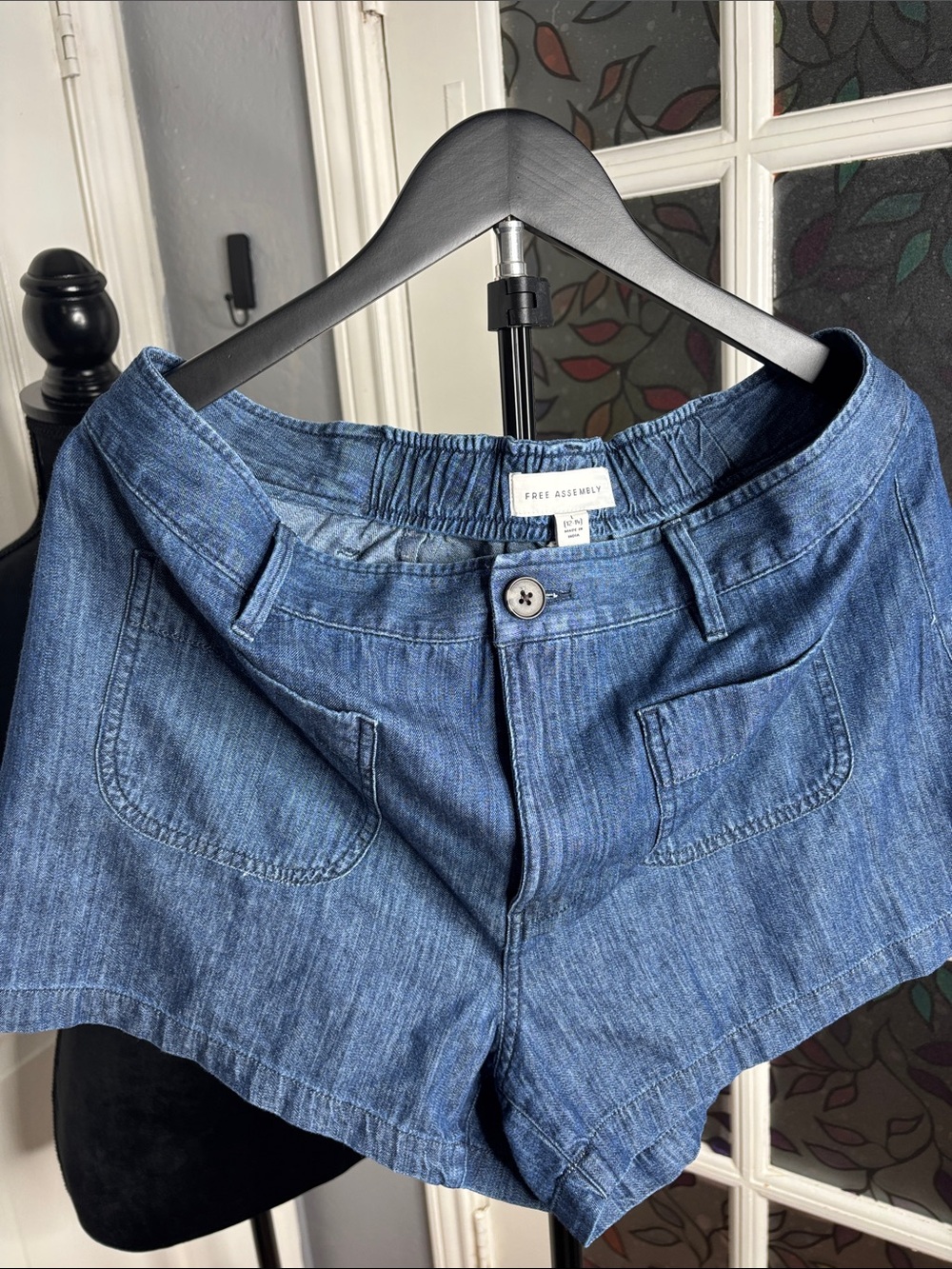 Free Assembly Women's Indigo Denim Shorts